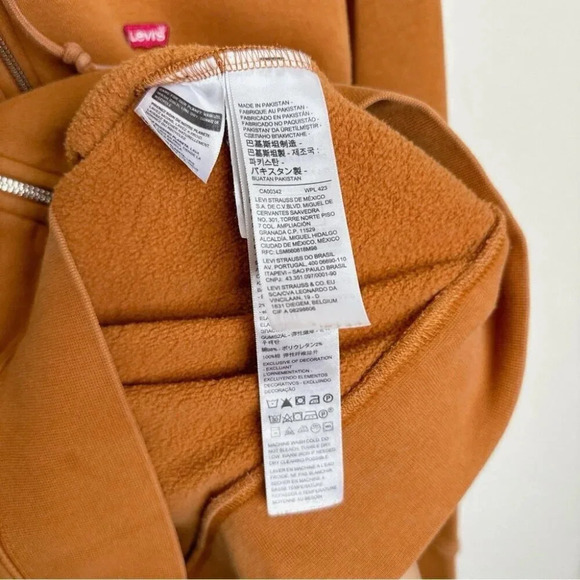 Levi's Womens Small Full Zip Standard Fleece Jacket - Picture 9 of 13